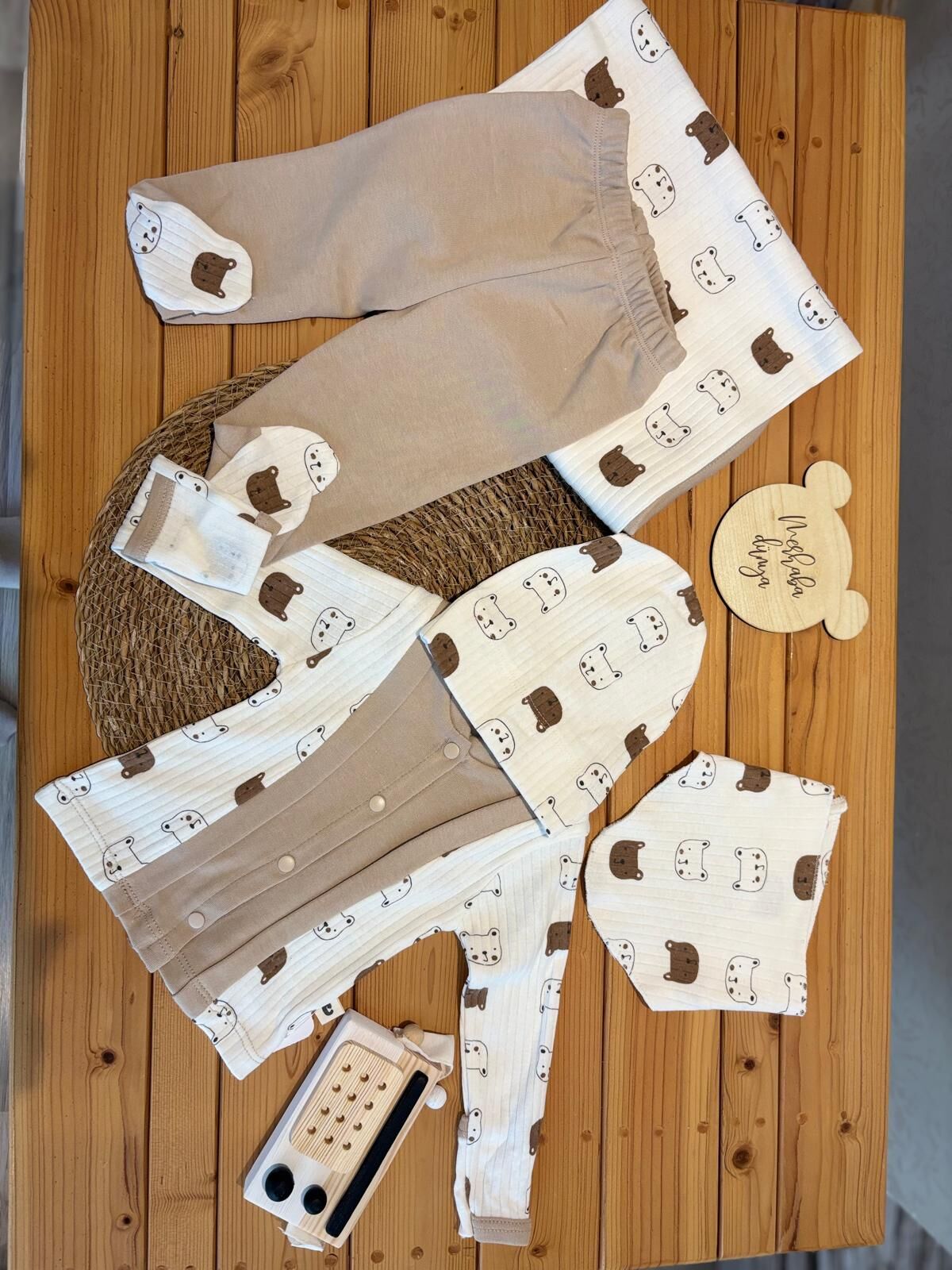 5'Li Battaniyeli Zıbın Takımı