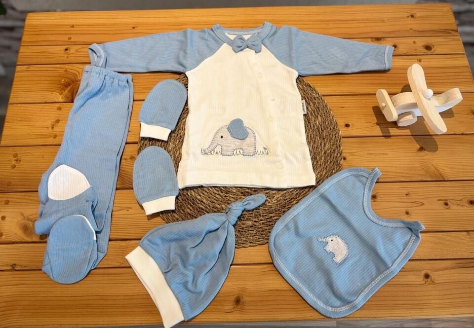 5'Li Set Fil Desenli