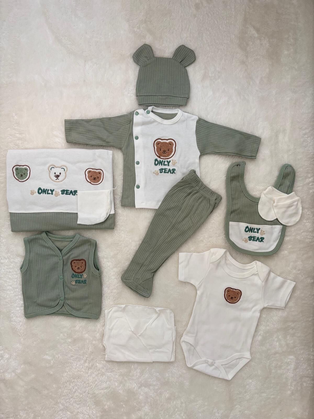 10'Lu Raporlu Only Bear Set