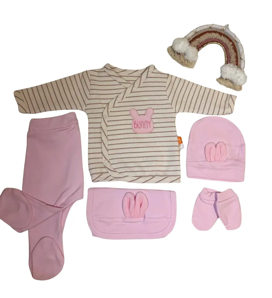 Çizgili Tavşanlı Kız Zıbın