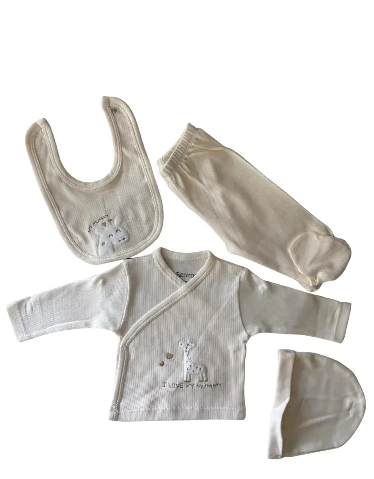 Yavru Zürafa 5'Li Zıbın Takımı