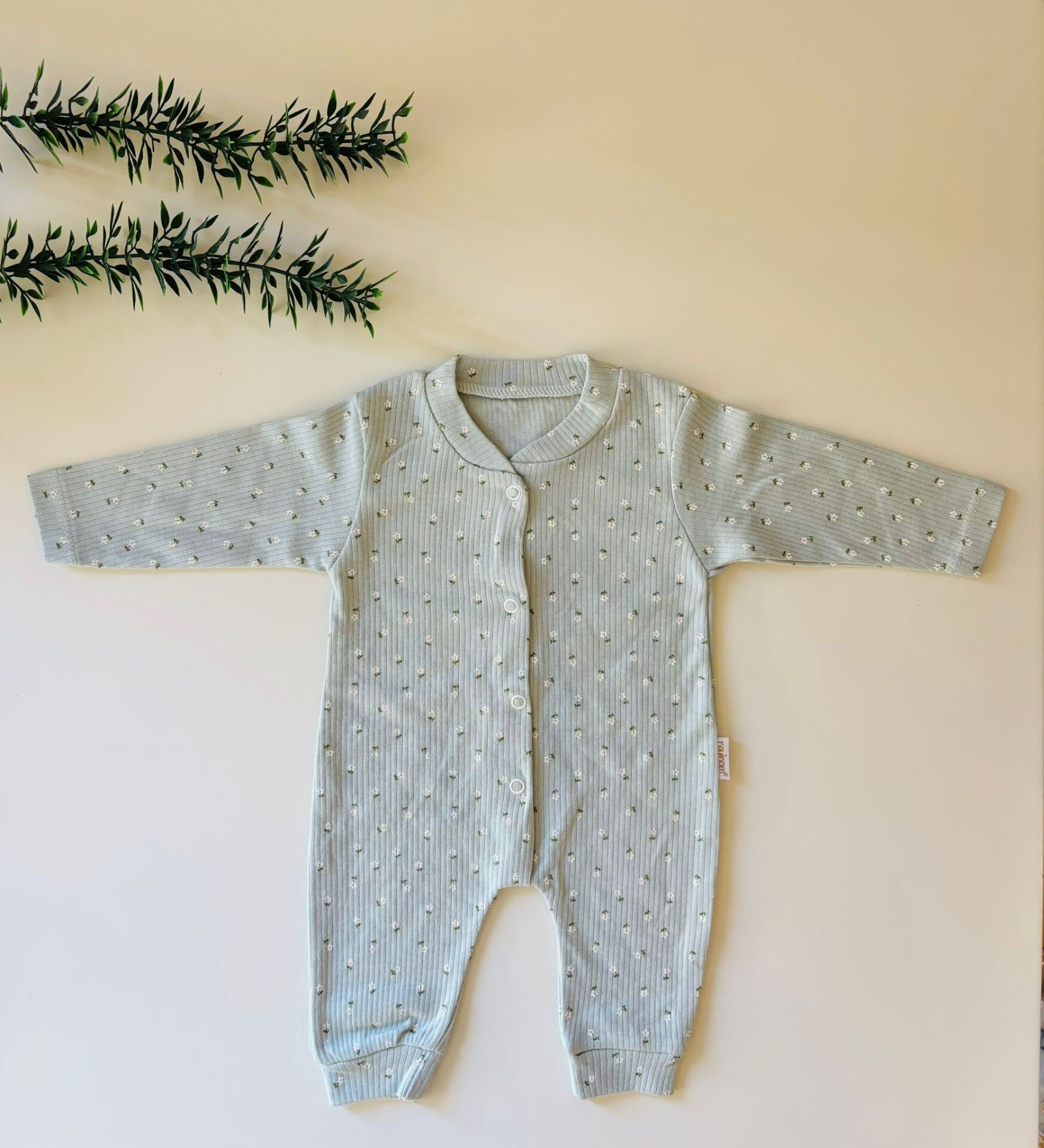 Rapor Çiçek Desenli Tulum