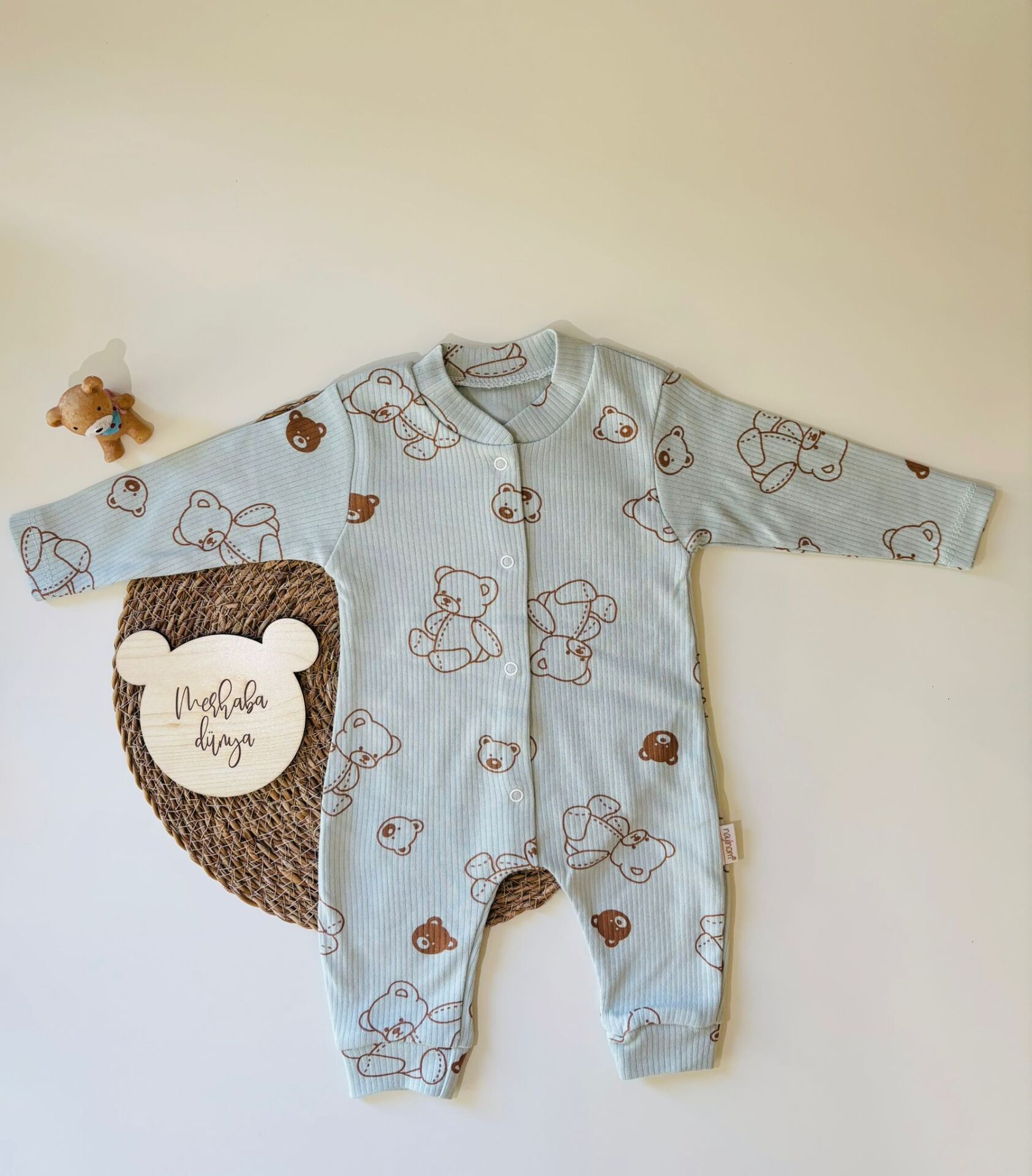 Rapor Ayıcık Manşetli Tulum