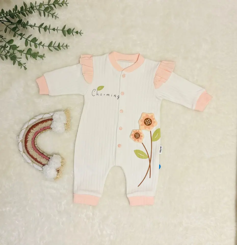 Charming Çiçek Bebe Tulum