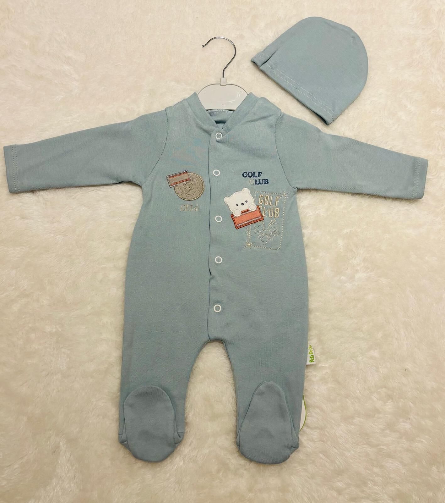 Golf Club Baskılı Tulum