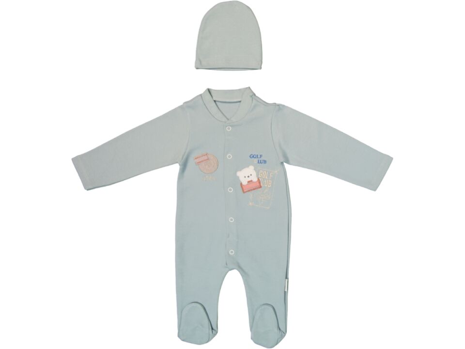 Golf Club Baskılı Tulum