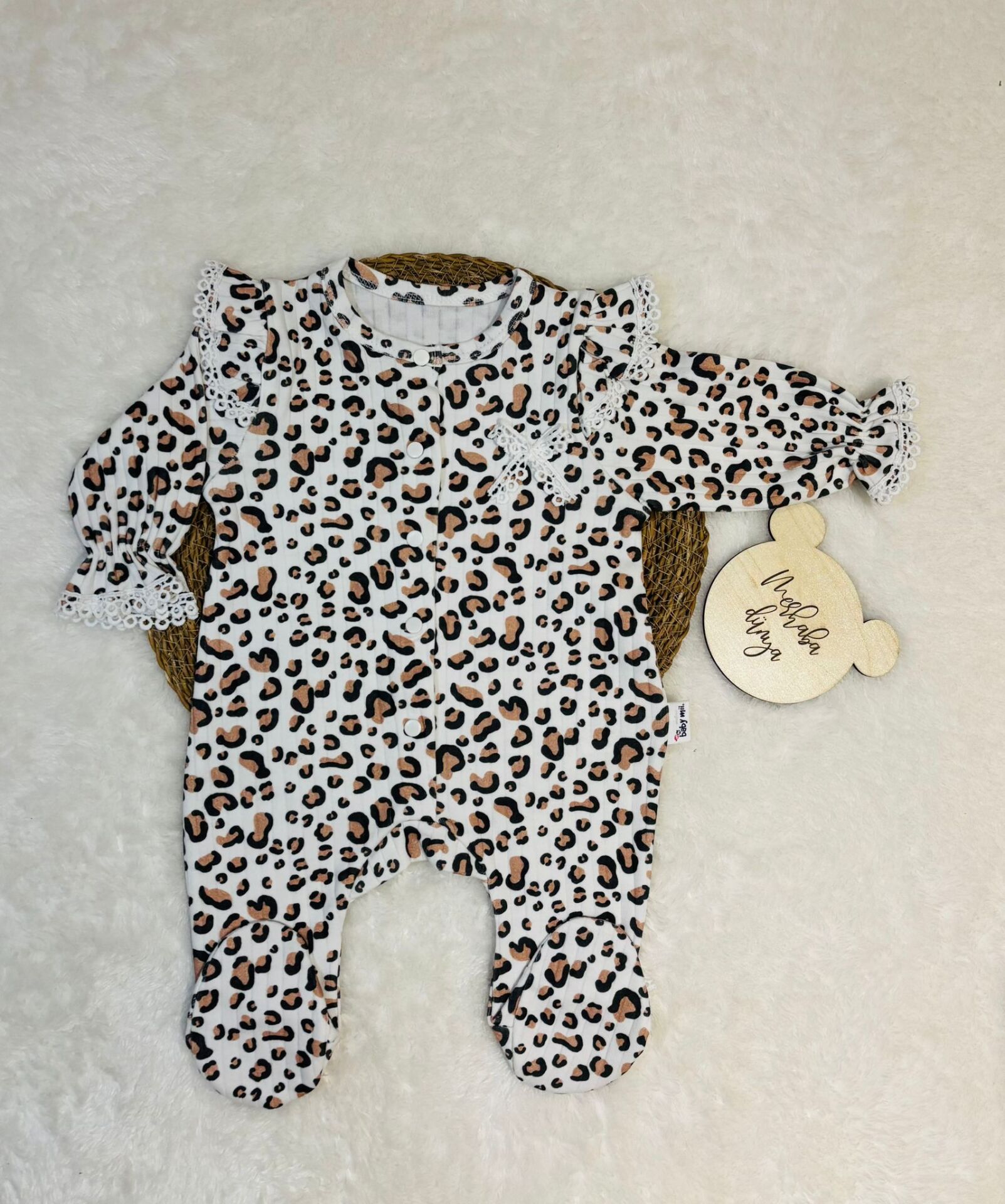 Leopar Desenli Tulum