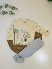 Hayvan Baskılı 5'Li Set