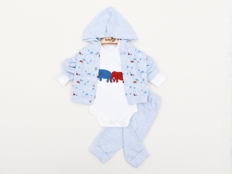 Filli 3'Lü Kapşonlu Takım