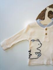 Panda Detaylı 2'Li Takım