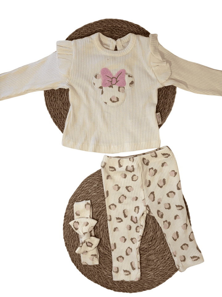 Leopar Desenli 2'Li Takım