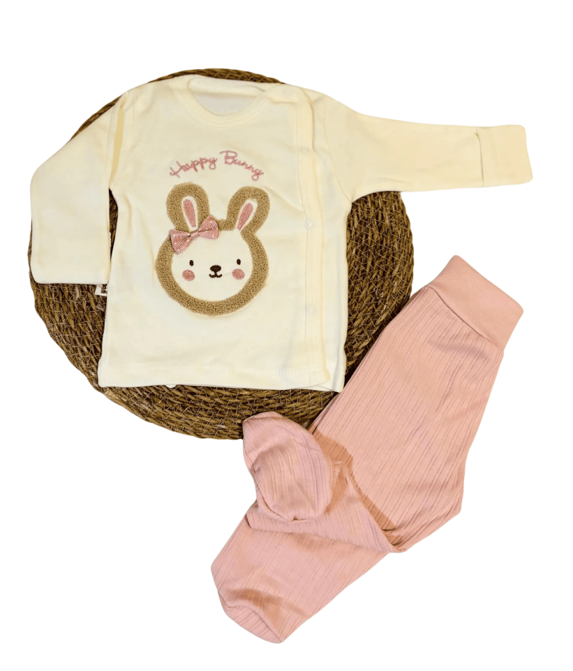 Tokalı Tavşan 3'Lü Zıbın Takımı