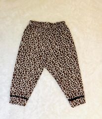 Leopar Baskılı Aylık Pijama Takımı