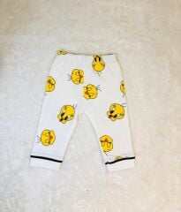 Twetty Basklı Aylık Pijama Takımı