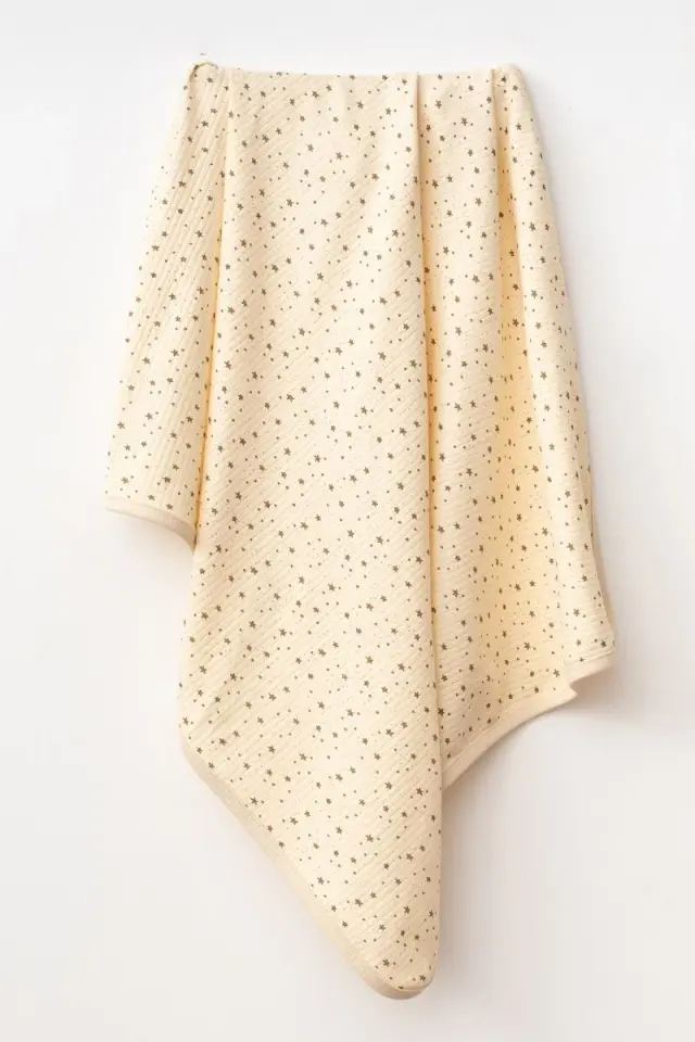 Little Star Yıldız Desenli  Bebek Battaniyesi