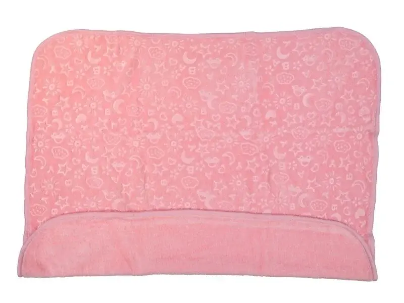 Pembe Peluş Bebek Battaniyesi