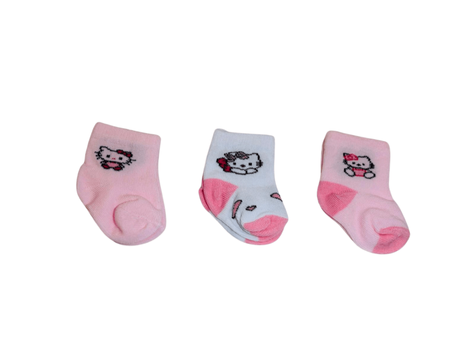 Bebek Patik Çorap 3’lü Set – Antialerjik, Yumuşak